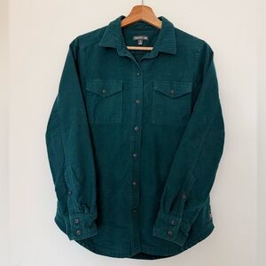 Teal Flannel Shirt